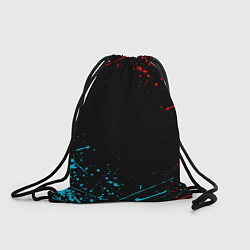 Рюкзак-мешок БРЫЗГИ КРАСОК, цвет: 3D-принт