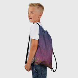 Рюкзак-мешок Ретро узор, цвет: 3D-принт — фото 2