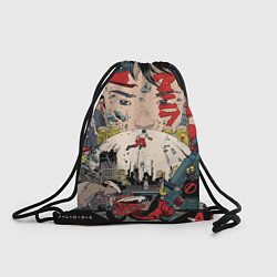 Рюкзак-мешок AKIRA, цвет: 3D-принт