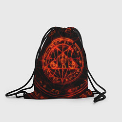 Рюкзак-мешок ПЕНТАГРАММА, цвет: 3D-принт
