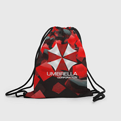 Рюкзак-мешок Umbrella Corp, цвет: 3D-принт