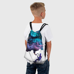 Рюкзак-мешок Smoky dreams, цвет: 3D-принт — фото 2