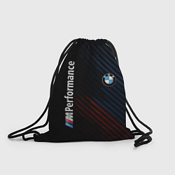 Рюкзак-мешок BMW PERFORMANCE, цвет: 3D-принт