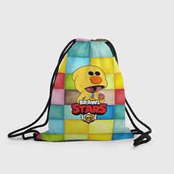 Рюкзак-мешок Brawl Stars:Leon Sally, цвет: 3D-принт