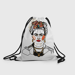 Рюкзак-мешок Фрида Кало, цвет: 3D-принт
