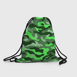Рюкзак-мешок CAMOUFLAGE GREEN, цвет: 3D-принт