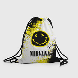 Рюкзак-мешок NIRVANA, цвет: 3D-принт