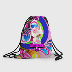 Рюкзак-мешок BRAWL STARS:LEON UNICORN, цвет: 3D-принт