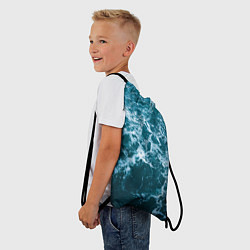 Рюкзак-мешок Водная гладь, цвет: 3D-принт — фото 2