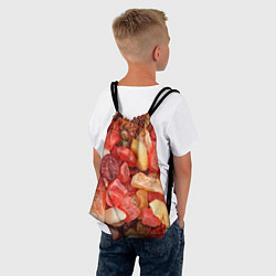 Рюкзак-мешок Цукаты, цвет: 3D-принт — фото 2