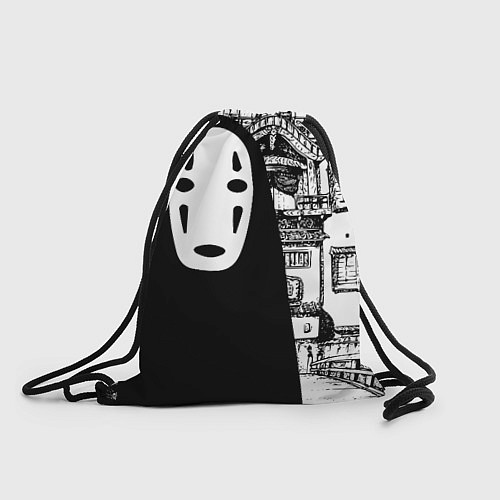 Мешок для обуви No-Face Spirited Away Ghibli / 3D-принт – фото 1