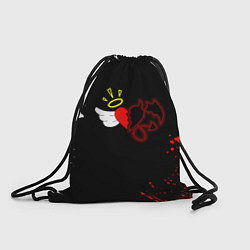 Рюкзак-мешок Добро и зло, Payton Moormeier, цвет: 3D-принт