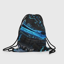Рюкзак-мешок DIGITAL ABSTRACT, цвет: 3D-принт