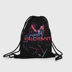 Рюкзак-мешок Jett Valorant, цвет: 3D-принт