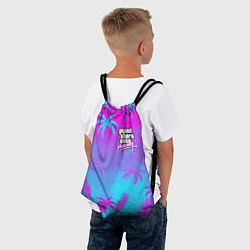 Рюкзак-мешок GTA VICE CITY, цвет: 3D-принт — фото 2