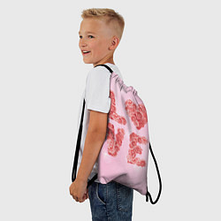 Рюкзак-мешок Love Розы, цвет: 3D-принт — фото 2