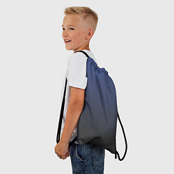 Рюкзак-мешок Серый октагон, цвет: 3D-принт — фото 2