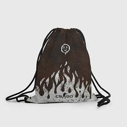Рюкзак-мешок Cs:go - Оксидное пламя, цвет: 3D-принт