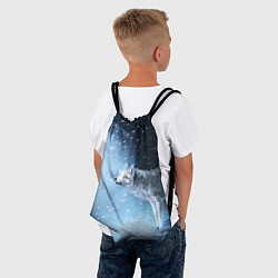 Рюкзак-мешок ВОЛК ЗИМА D, цвет: 3D-принт — фото 2