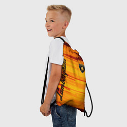 Рюкзак-мешок LAMBORGHINI, цвет: 3D-принт — фото 2