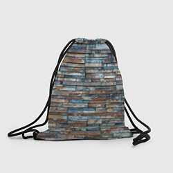 Рюкзак-мешок СТЕНА КИРПИЧ, цвет: 3D-принт