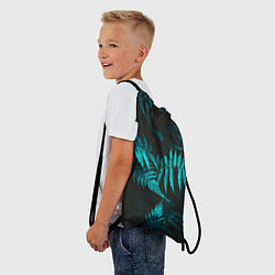 Рюкзак-мешок ПАПОРОТНИК, цвет: 3D-принт — фото 2