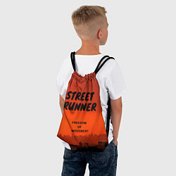 Рюкзак-мешок Street runner, цвет: 3D-принт — фото 2