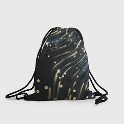 Рюкзак-мешок Абстракция искры полосы боке, цвет: 3D-принт