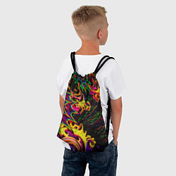 Рюкзак-мешок МИМЕЗИС НЕОНОВЫЙ, цвет: 3D-принт — фото 2