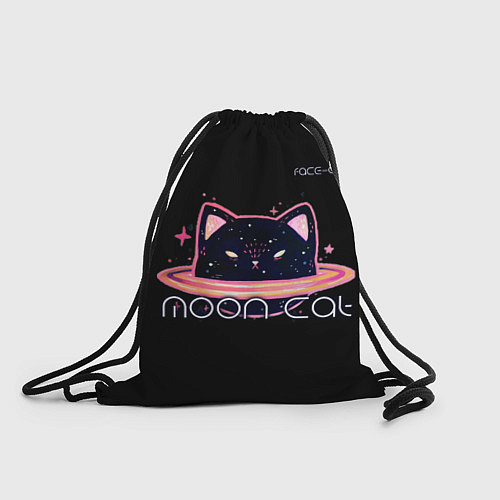 Мешок для обуви Face Off- Moon cat / 3D-принт – фото 1