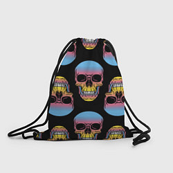 Мешок для обуви Neon skull!