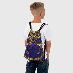 Рюкзак-мешок Король волков, цвет: 3D-принт — фото 2