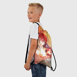 Рюкзак-мешок Тодороки Шото, цвет: 3D-принт — фото 2