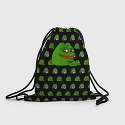 Рюкзак-мешок Frog Pepe, цвет: 3D-принт