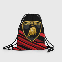 Рюкзак-мешок Lamborghini, цвет: 3D-принт