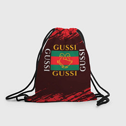Рюкзак-мешок GUSSI ГУСИ, цвет: 3D-принт