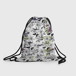 Рюкзак-мешок Лилии, цвет: 3D-принт
