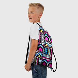Рюкзак-мешок Ацтеки, цвет: 3D-принт — фото 2
