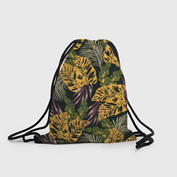 Рюкзак-мешок Тропический лес, цвет: 3D-принт