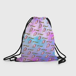 Рюкзак-мешок BLACKPINK ICE CREAM, цвет: 3D-принт