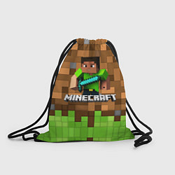 Мешок для обуви Minecraft logo heroes