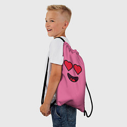 Рюкзак-мешок Смайлы, цвет: 3D-принт — фото 2