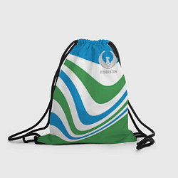 Мешок для обуви Узбекистан - герб страны