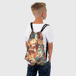 Рюкзак-мешок Осенние цвета, цвет: 3D-принт — фото 2