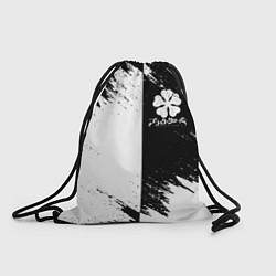 Рюкзак-мешок ЧЁРНЫЙ КЛЕВЕР BLACK CLOVER, цвет: 3D-принт