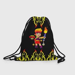 Рюкзак-мешок Brawl StarsAmber, цвет: 3D-принт