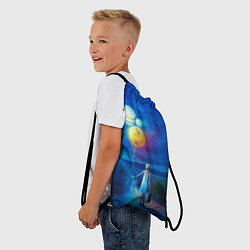 Рюкзак-мешок Cosmos, цвет: 3D-принт — фото 2