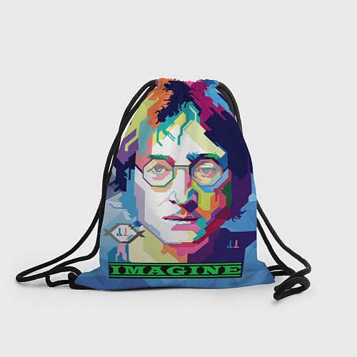Мешок для обуви Джон Леннон Imagine / 3D-принт – фото 1