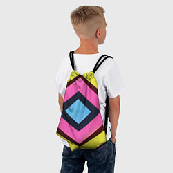 Рюкзак-мешок GEOMETRY LINES, цвет: 3D-принт — фото 2