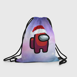 Рюкзак-мешок Новогодний Among us, цвет: 3D-принт